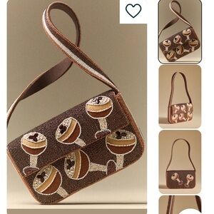 Maeve Beaded Espresso Martini Purse from Anthropologie